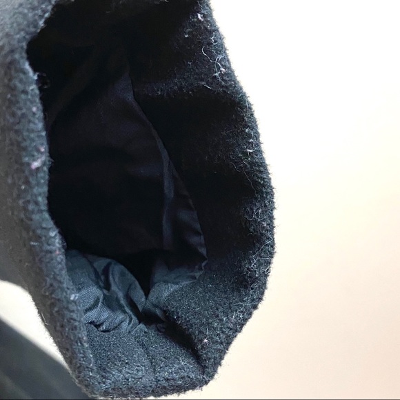 Gymboree Girl’s Black Dressy Coat w/Fur Trim - Picture 6 of 6